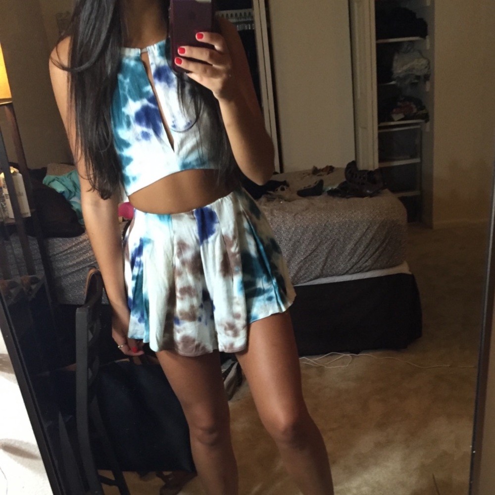 Mystique Boutique: Tie Dye Shorts Set